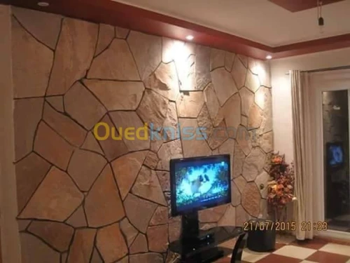 Pose et déco en pierre ORAN ALGER  