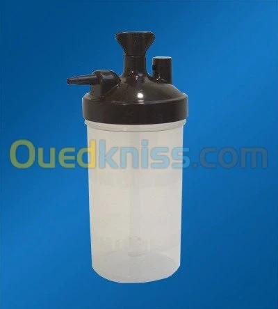 Barboteur humidificateur d'oxygène 