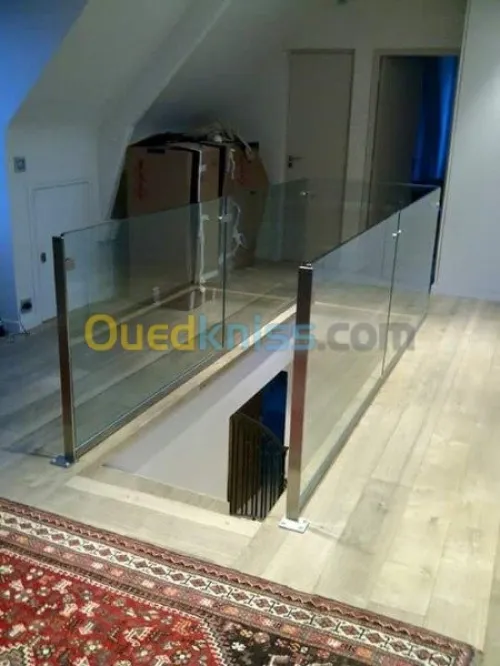 Rampes d'Escalier en Inox