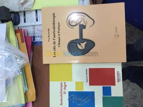 Livres d'Auriculothérapie sur commande