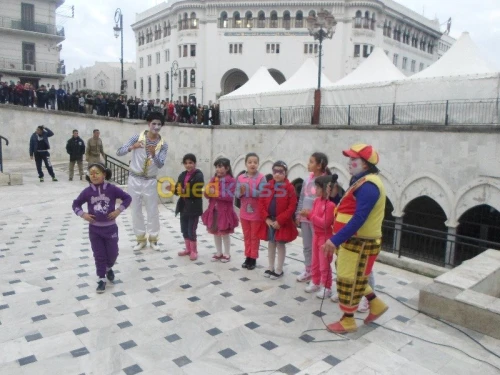 stars des clown Kimou et Simou