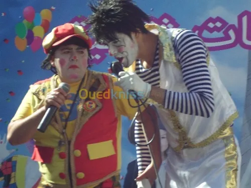 stars des clown Kimou et Simou