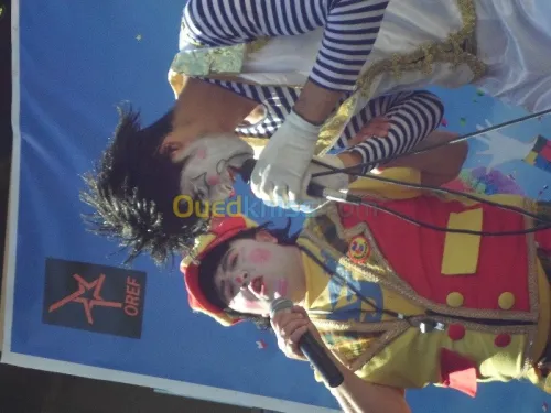 stars des clown Kimou et Simou
