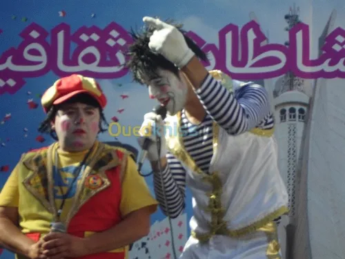 stars des clown Kimou et Simou