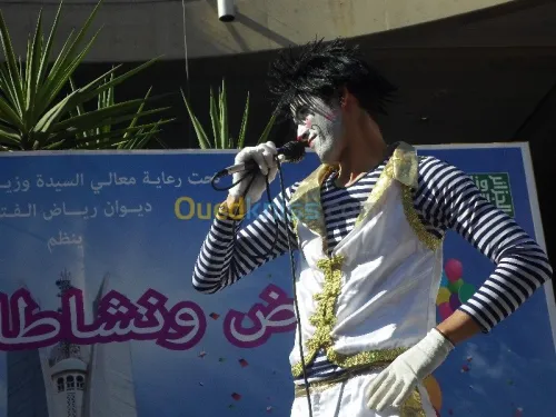 stars des clown Kimou et Simou