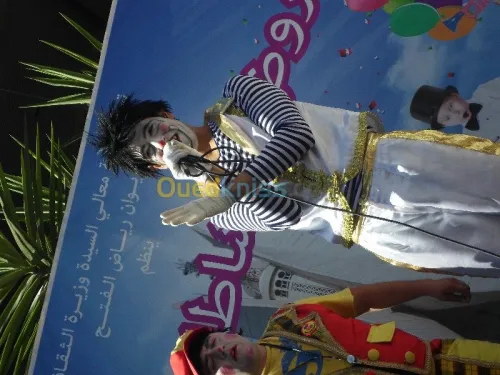stars des clown Kimou et Simou