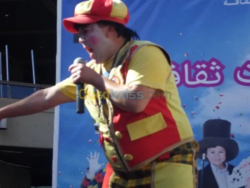 stars des clown Kimou et Simou