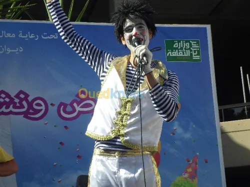 stars des clown Kimou et Simou