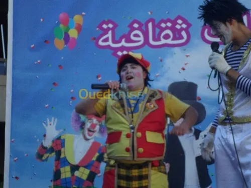 stars des clown Kimou et Simou