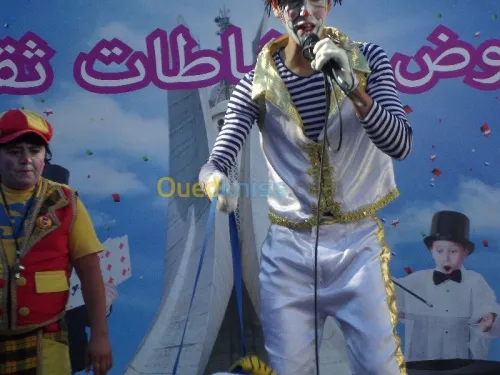 stars des clown Kimou et Simou