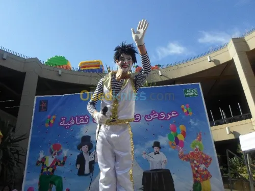 stars des clown Kimou et Simou