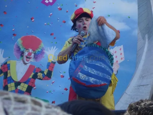 stars des clown Kimou et Simou
