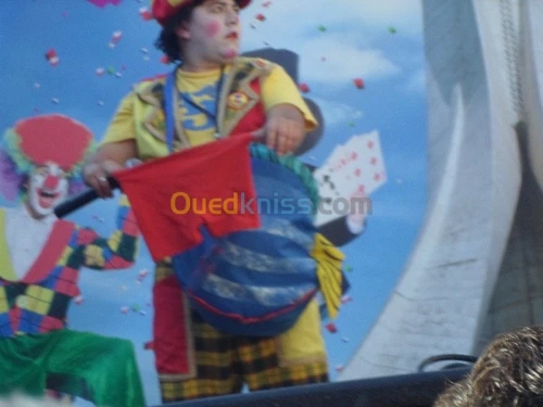 stars des clown Kimou et Simou