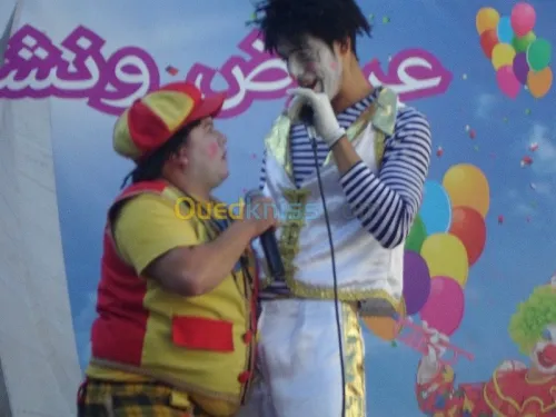 stars des clown Kimou et Simou