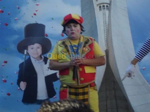 stars des clown Kimou et Simou