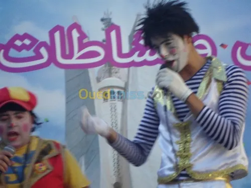 stars des clown Kimou et Simou