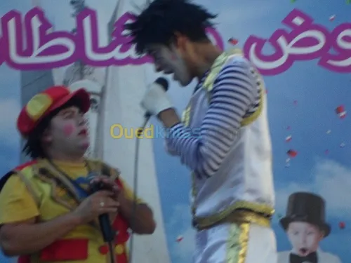 stars des clown Kimou et Simou