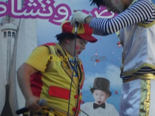 stars des clown Kimou et Simou