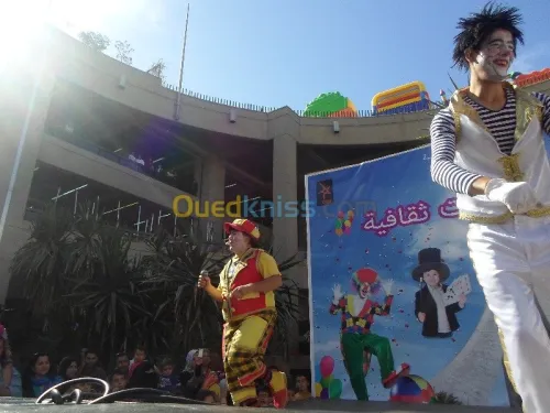 stars des clown Kimou et Simou