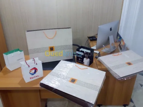 Fabrication de sacs shopping en papier