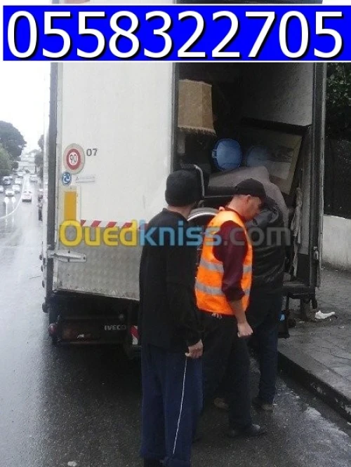 TRANSPORT DÉMÉNAGEMENT NATIONAL 7/7J •