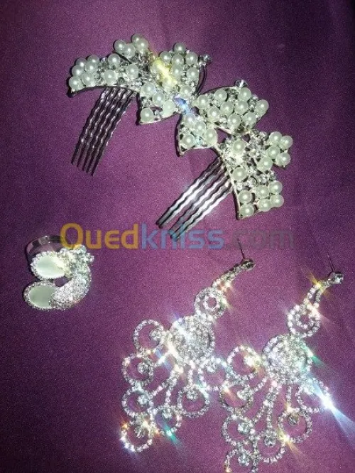 Habilleuse pour mariée avec Bijoux