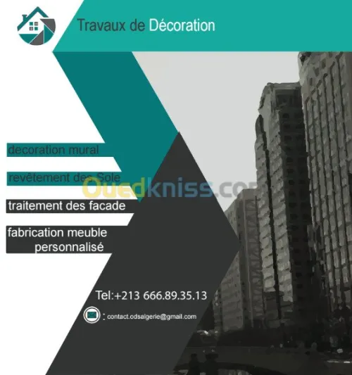 Entreprise de Décoration  