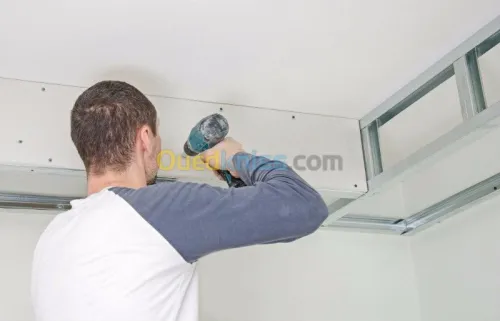 Tout type de faux-plafond