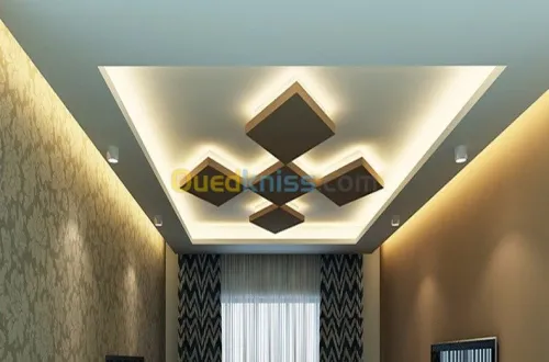 Tout type de faux-plafond