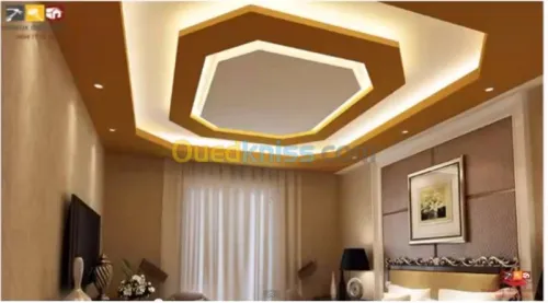 Tout type de faux-plafond