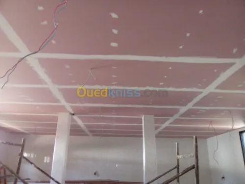 Placoplâtre b13 et pvc