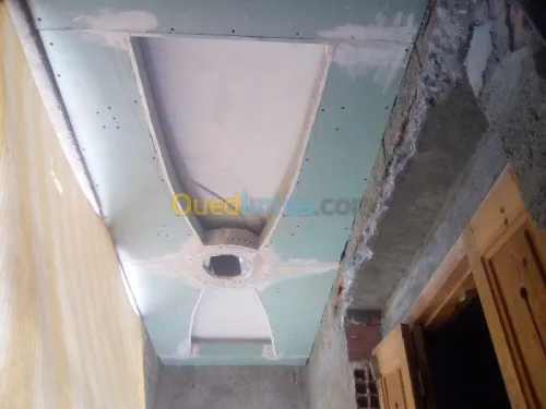 Placoplâtre b13 et pvc