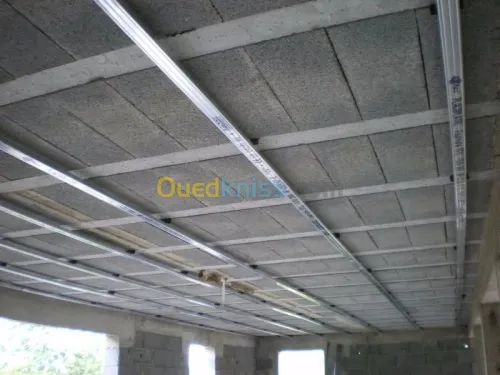Placoplâtre b13 et pvc