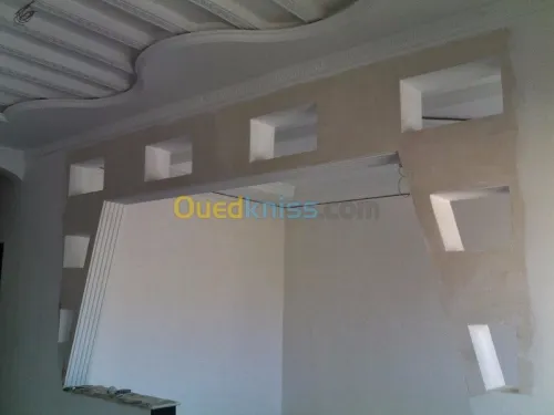 Placoplâtre b13 et pvc