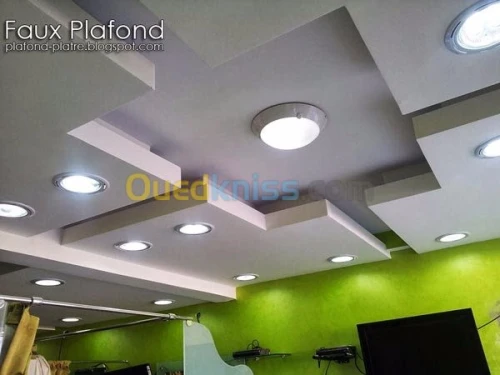 Placoplâtre b13 et pvc