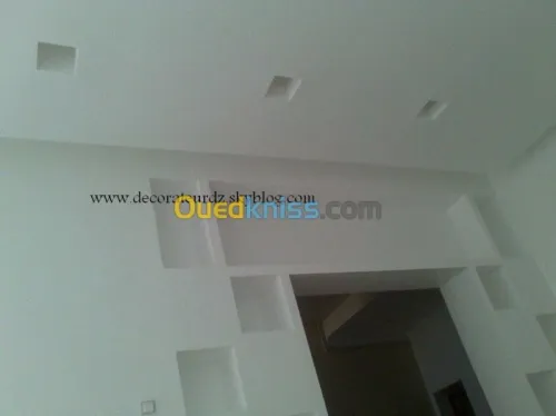 Placoplâtre b13 et pvc