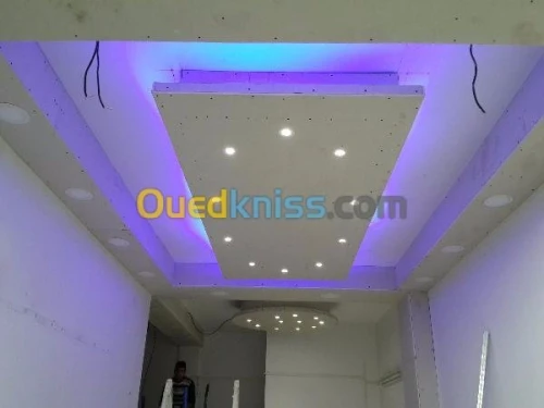 Placoplâtre b13 et pvc