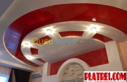 Placoplâtre b13 et pvc