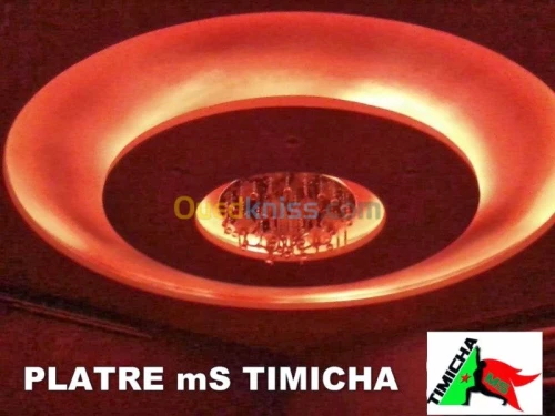 Placoplâtre b13 et pvc