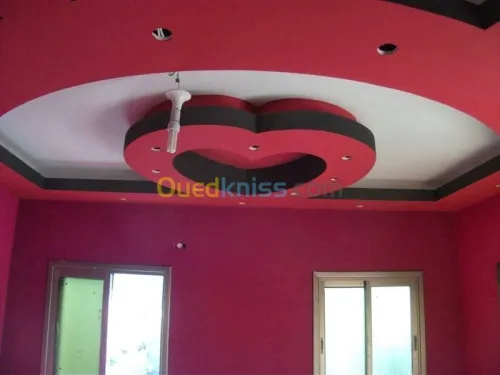 Placoplâtre b13 et pvc
