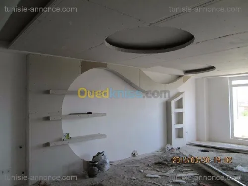 Placoplâtre b13 et pvc