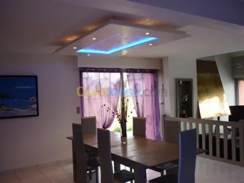 Placoplâtre b13 et pvc