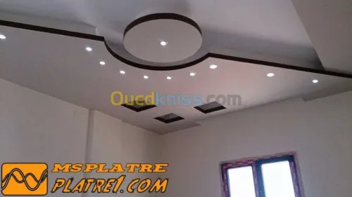 Placoplâtre b13 et pvc