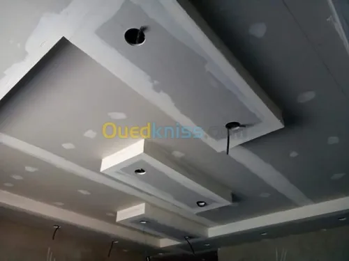 Placoplâtre b13 et pvc