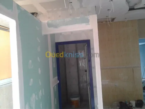 Placoplâtre b13 et pvc