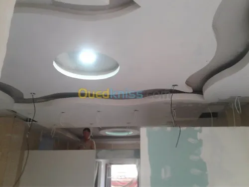 Placoplâtre b13 et pvc