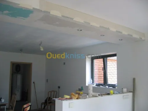 Placoplâtre b13 et pvc