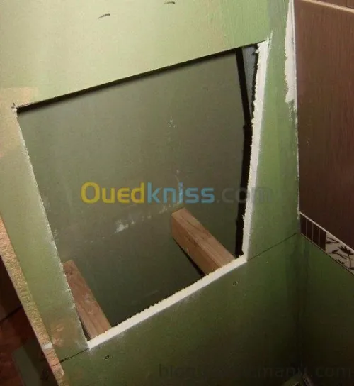 Placoplâtre b13 et pvc