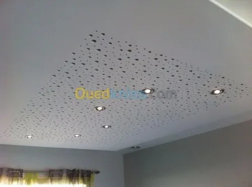 Placoplâtre b13 et pvc