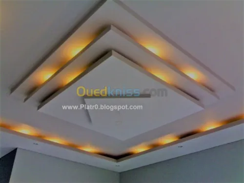 Placoplâtre b13 et pvc